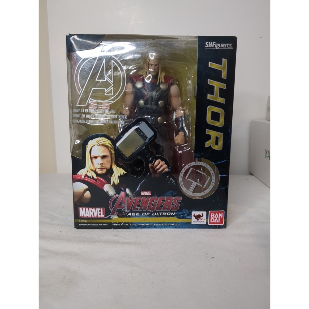 SH Figuarts Bandai Tamashii Nations Marvel Figure Thor Age of Ultron DAMAGED BOX